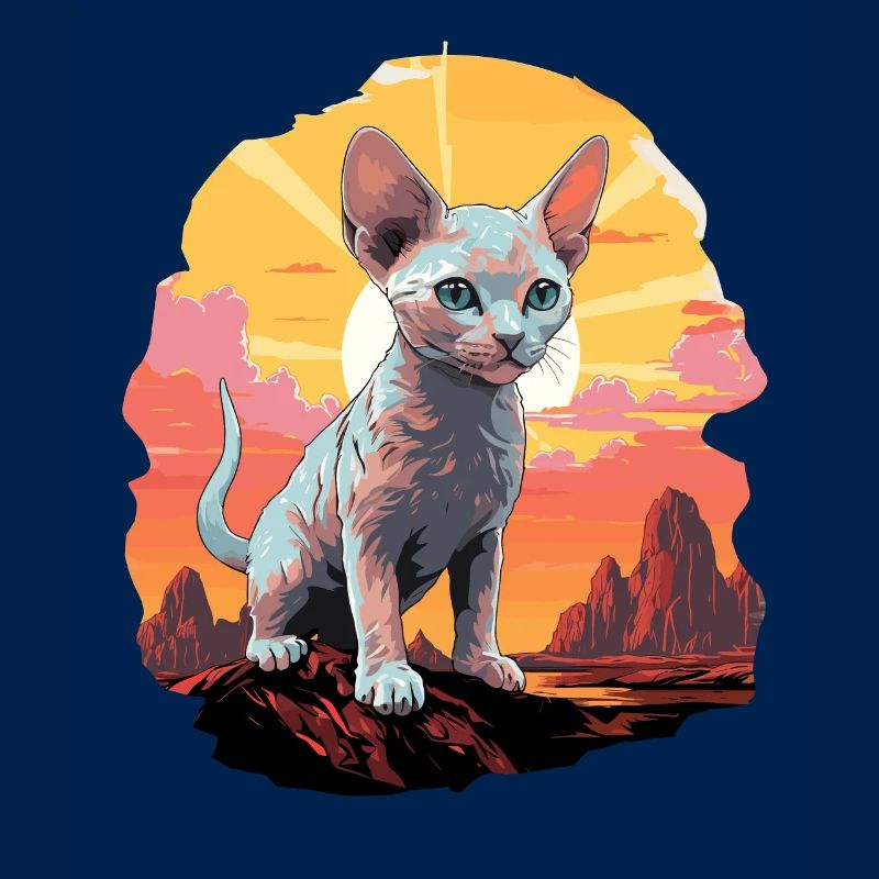 Chaton Devon Rex Chat Devon Rex