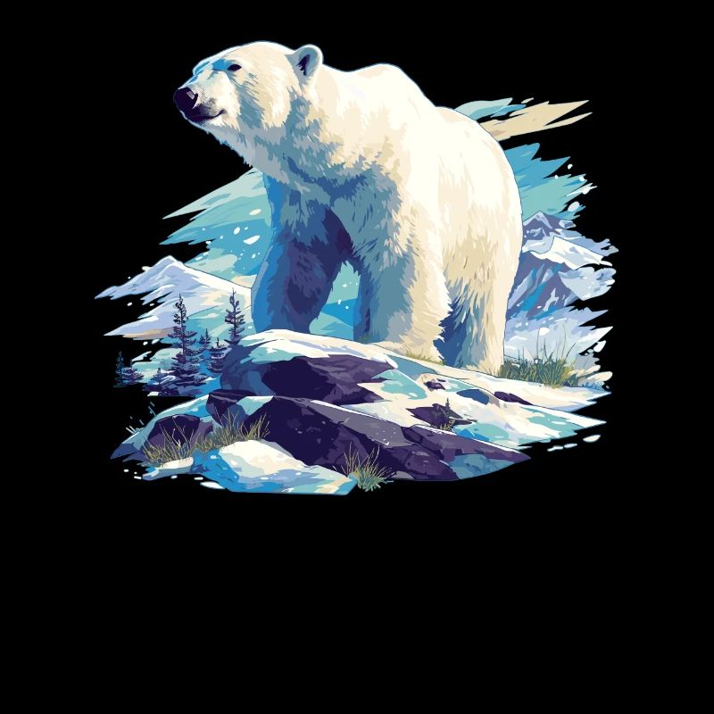Polar Bear Eisbären Eisbär