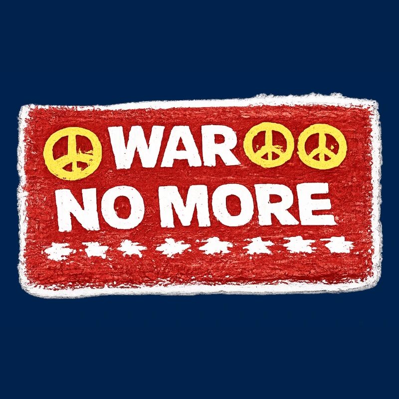 War No More – Sticker Peace & Humanity