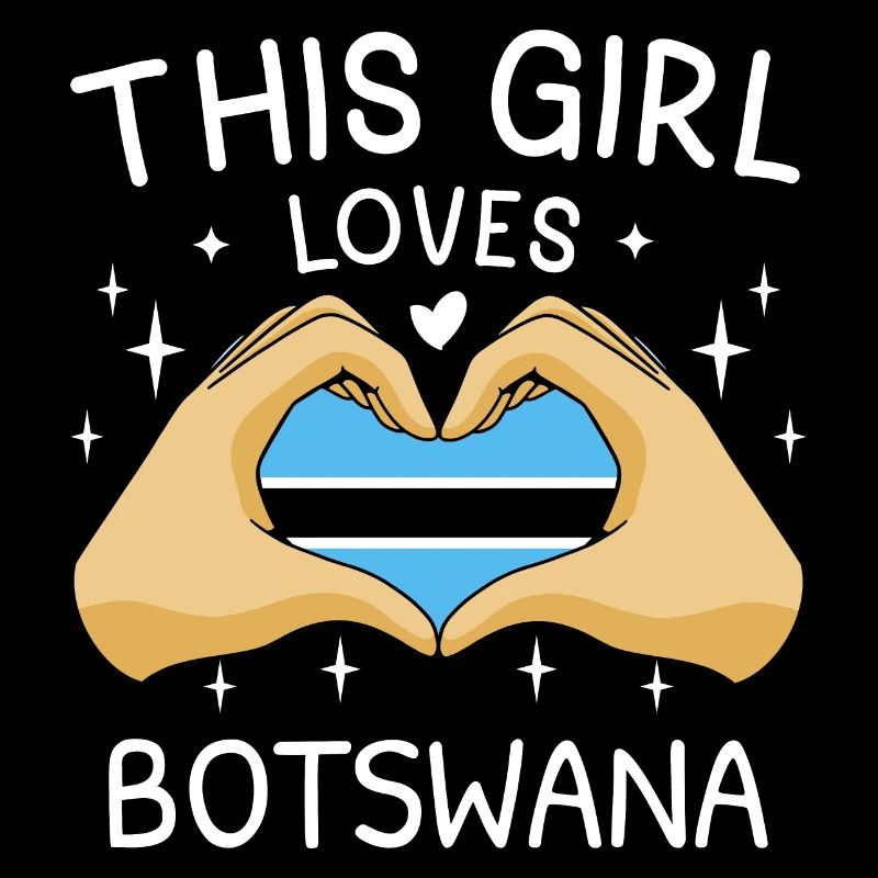 Drapeau du Botswana Drapeau du Botswana Afrique