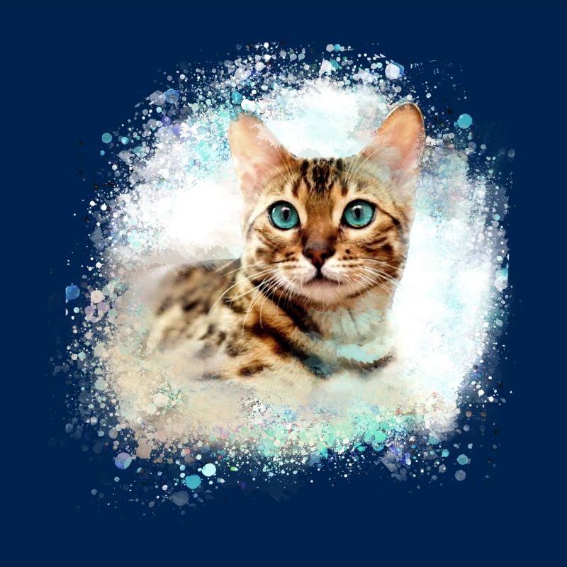 bengalkatze,katze,bengal,graffiti,malerei