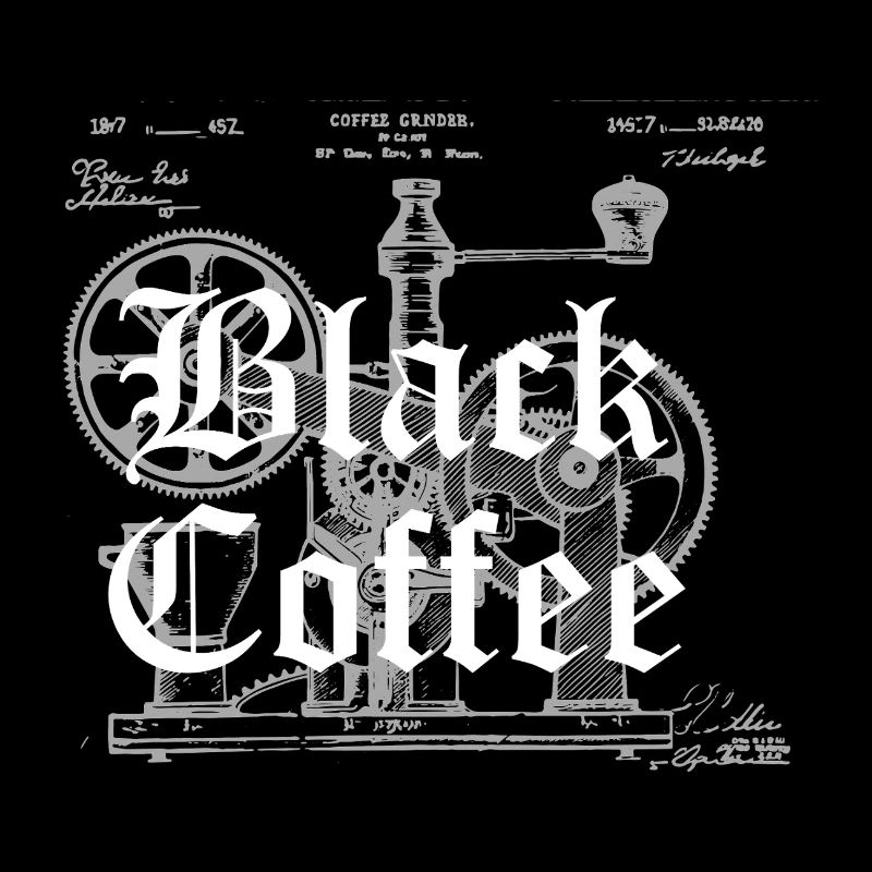 black coffee