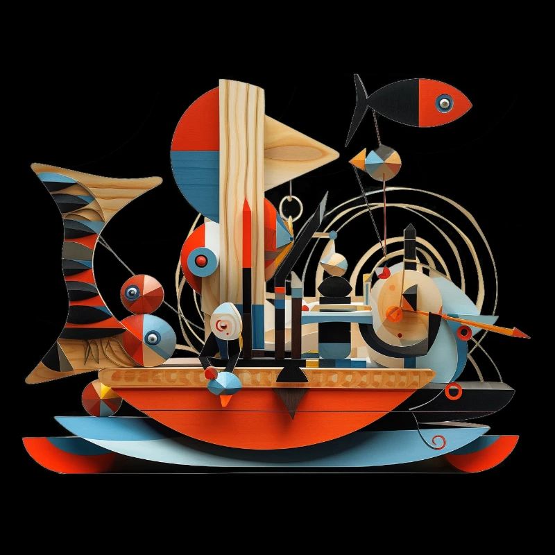 Fishing Construct Abstract