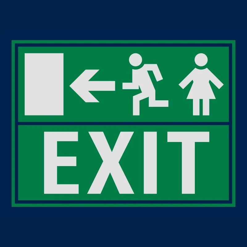 EXIT (FIRE EXIT)