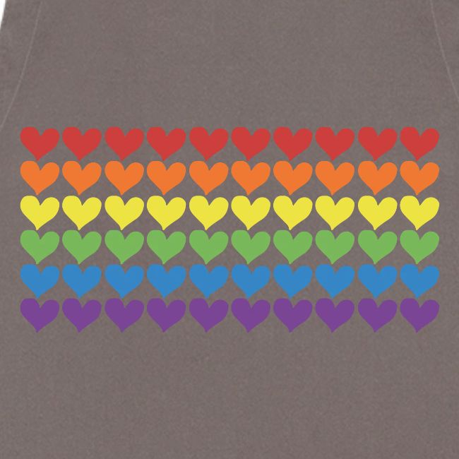 Pride Hearts Rainbow