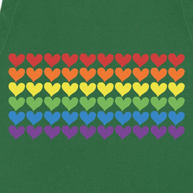 Pride Hearts Rainbow