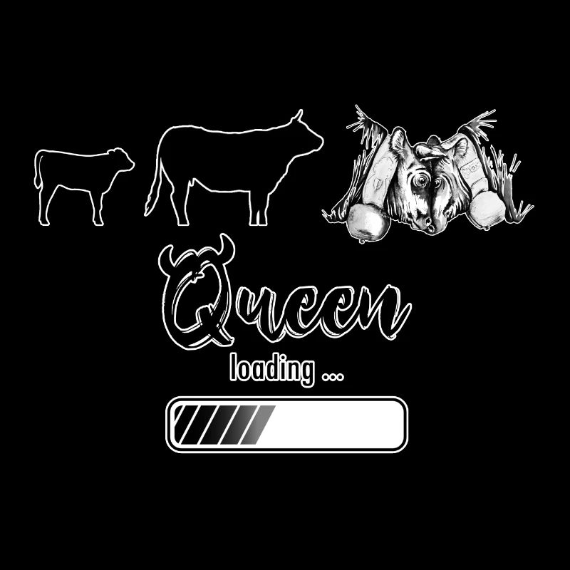 Vache d'herens, eringer, queen loading