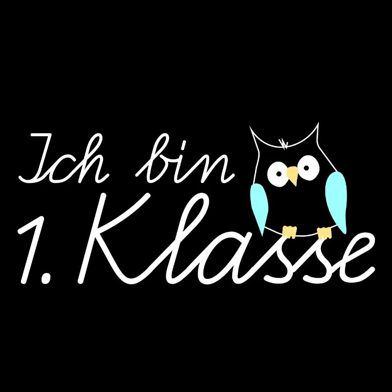 Einschulung Ich Bin 1. Klasse Eule
