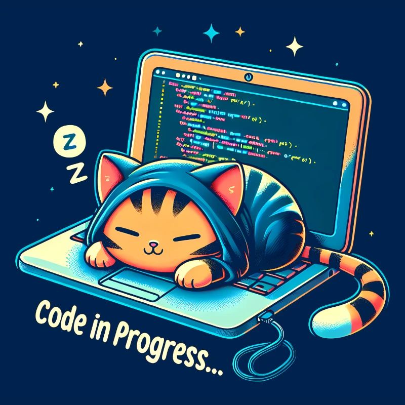 Code in Bearbeitung.. - Programming Cats