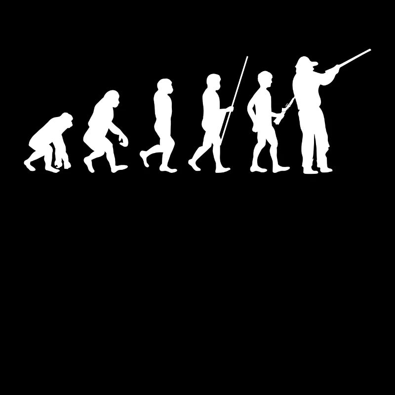 Evolution eines Jägers coole Geschenkidee Jagen