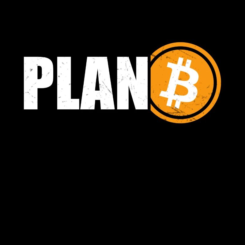 Bitcoin Plan B Kryptowährung Blockchain Geschenk