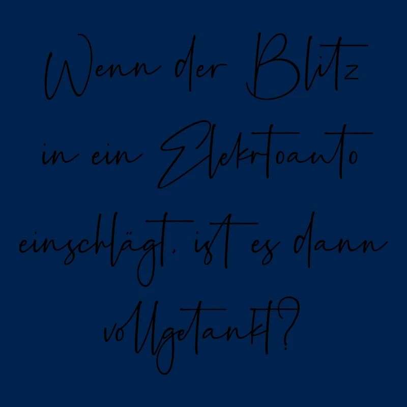 Wenn der Blitz in ein E Auto einschlägt getankt