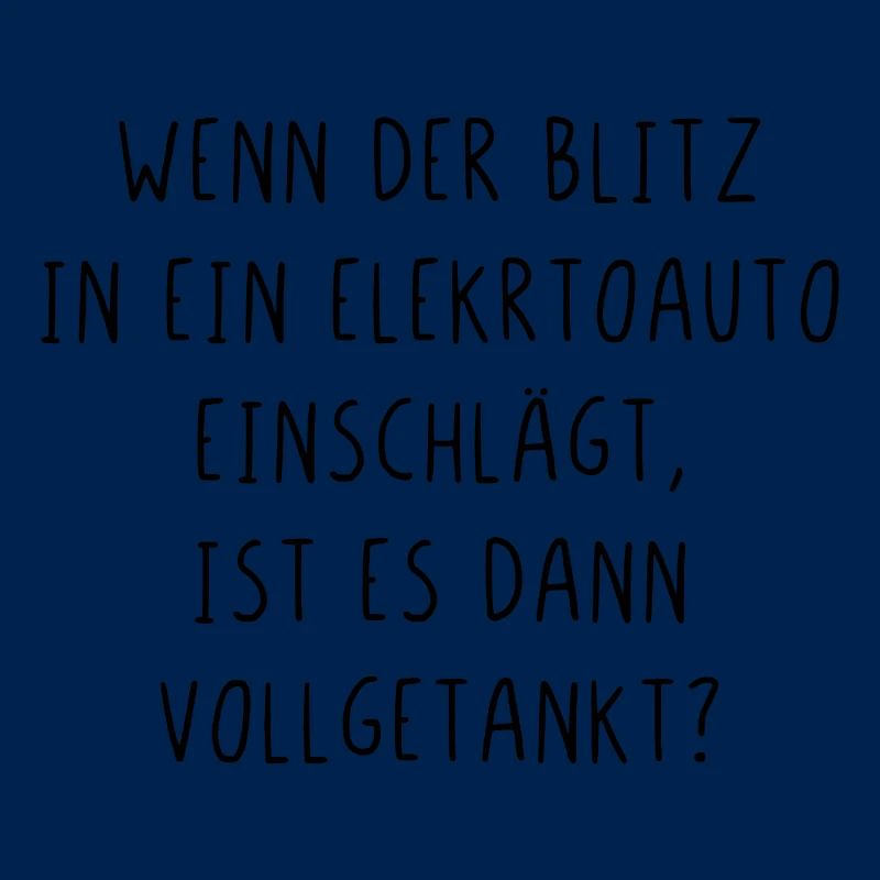 Wenn der Blitz in ein E Auto einschlägt getankt