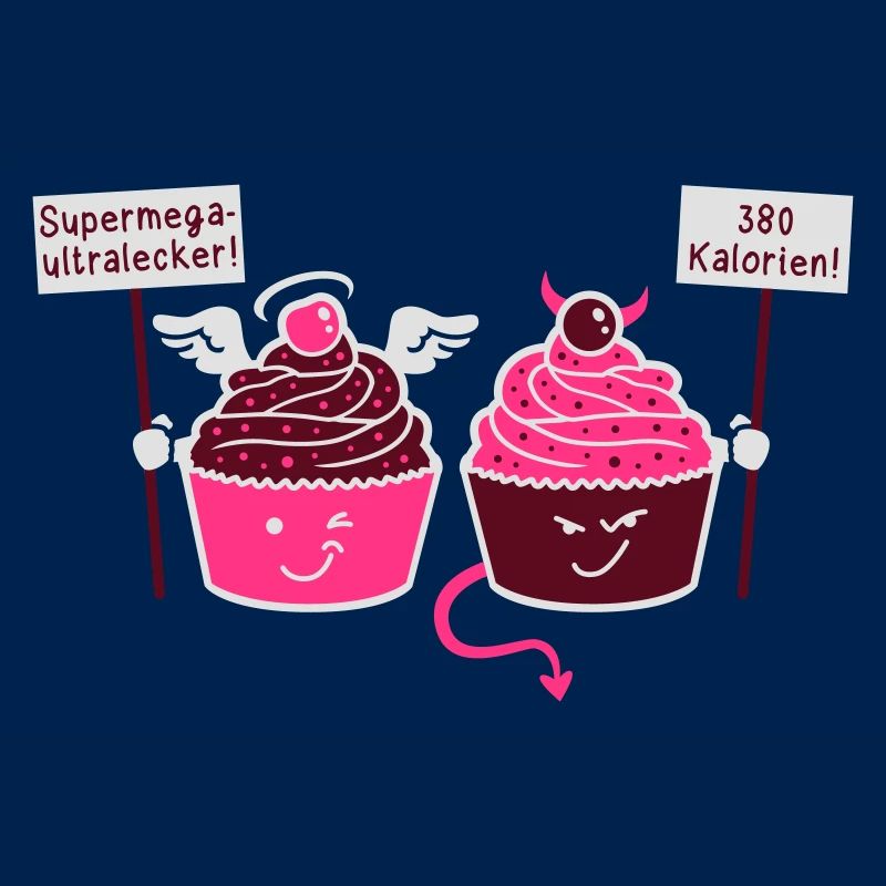 Cupcake - Muffin - Tart - Angels - Devil - 3C