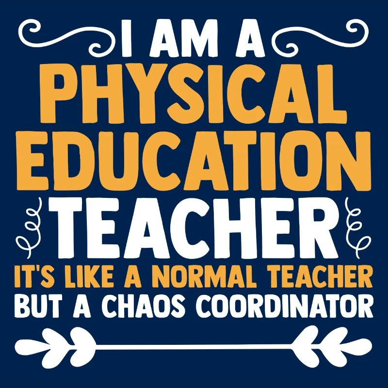 Ich bin ein Sportlehrer wie ein normaler Lehrer