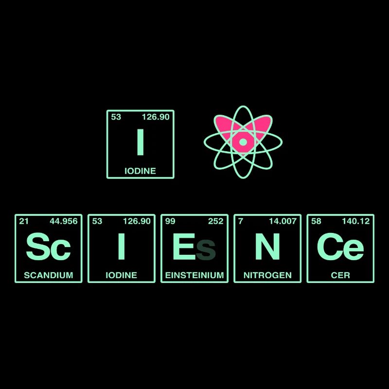 I LOVE SCIENCE - Elemente Perdiodensystem