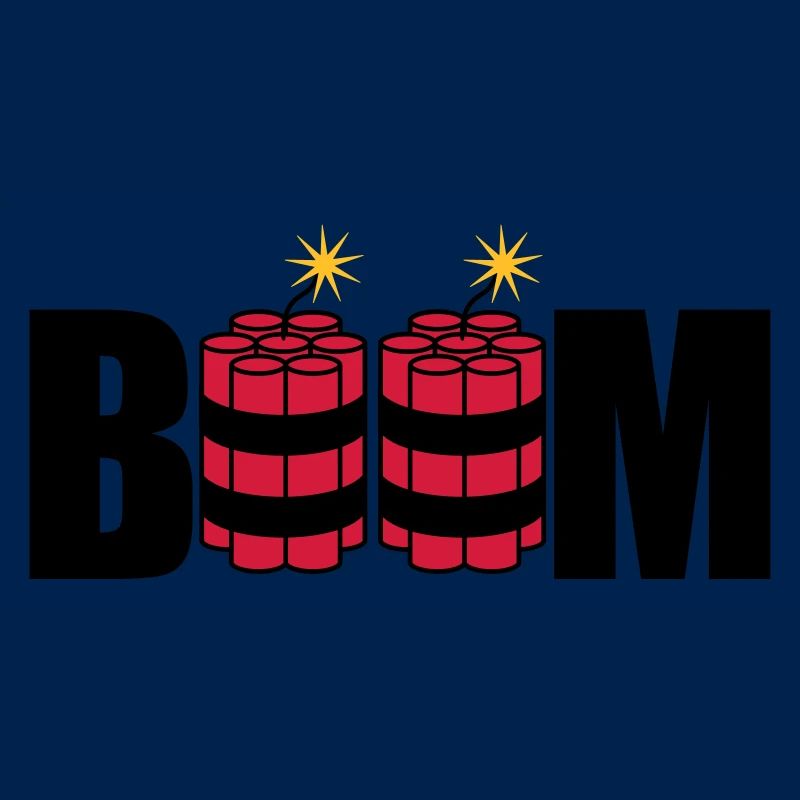 boom lit tnt dynamite explode explosion