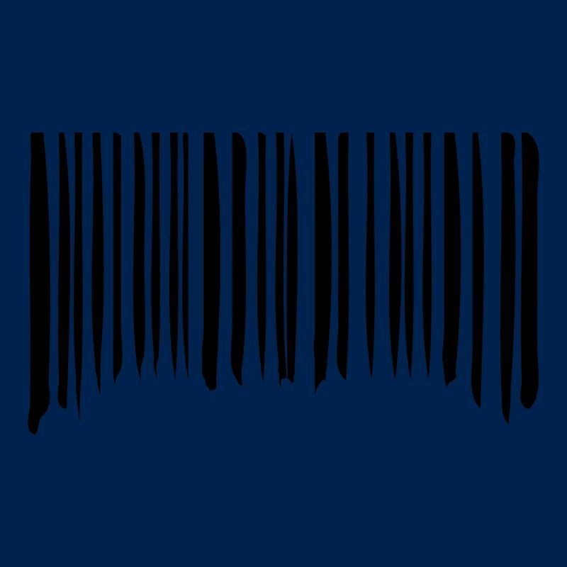 Barcode Striche Linien Gekritzelt Strichcode Scan