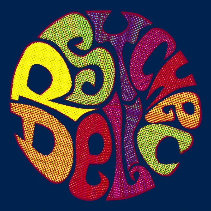 psychedelic psychedelisch bunt Sixties 60s 60er