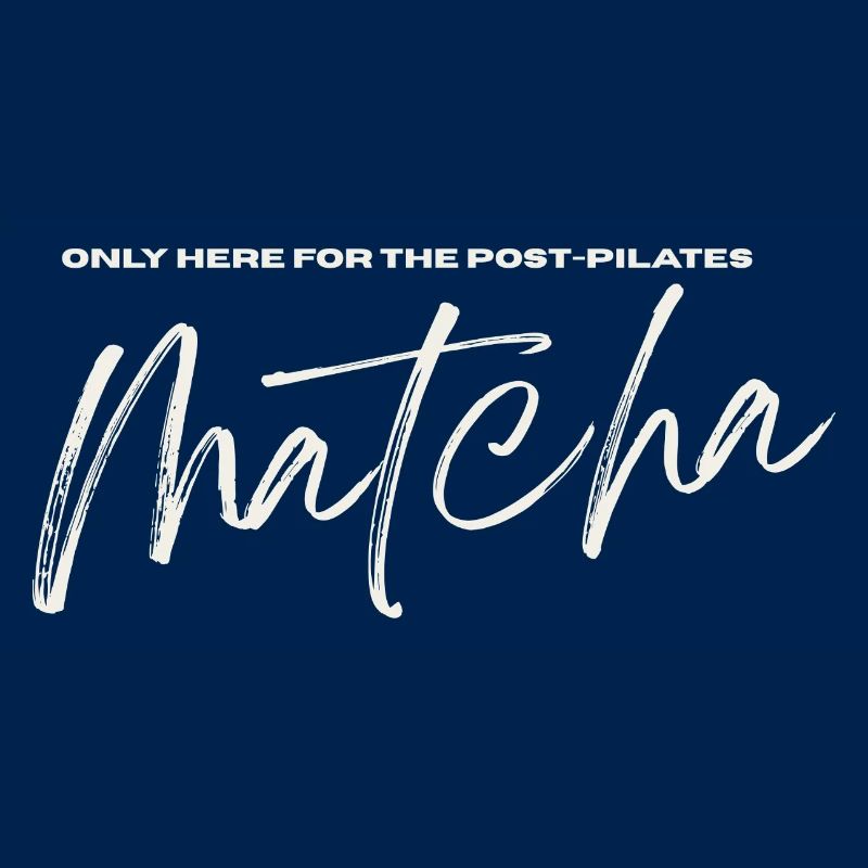 Post Pilates Matcha
