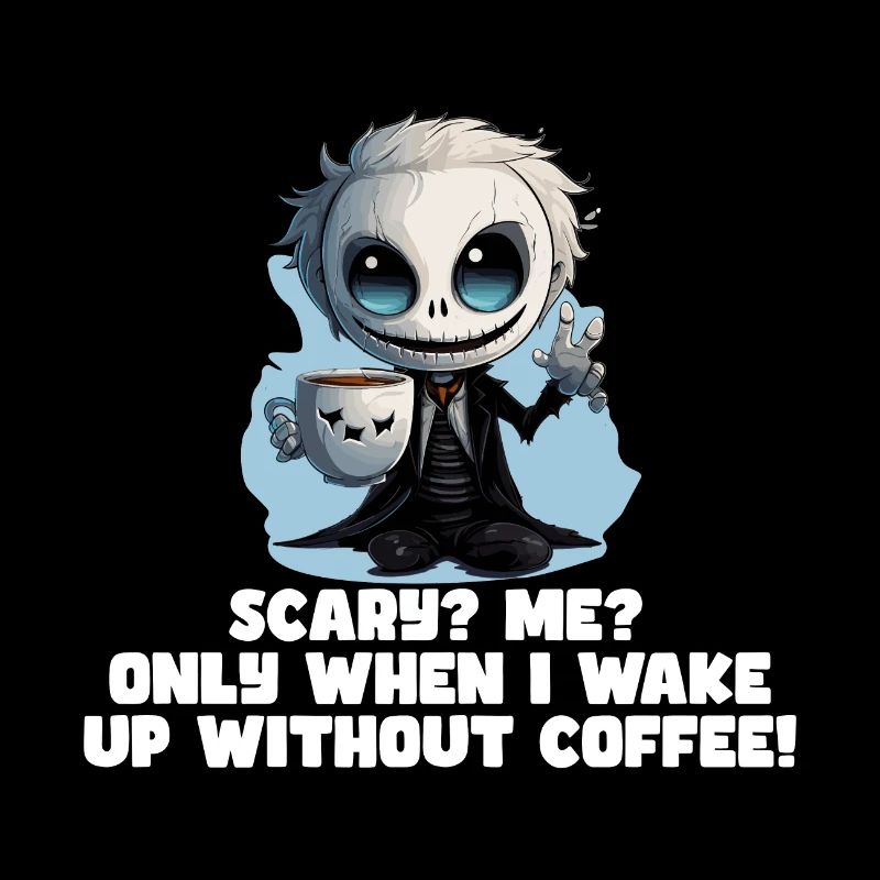 Kaffee Morgenmuffel Mitarbeiter Spruch Fun Tshirt