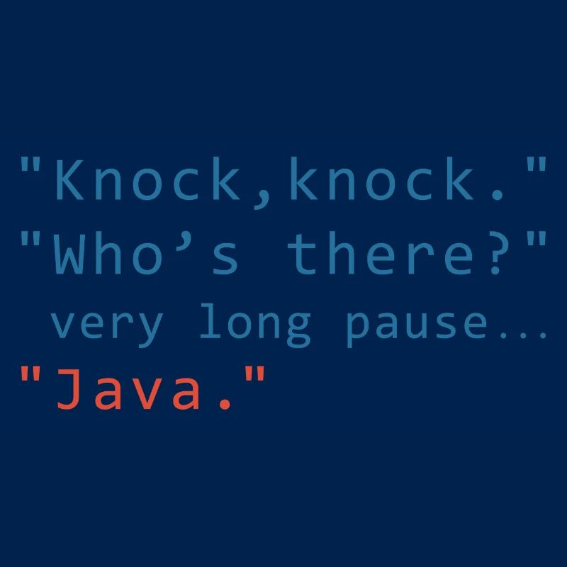 Cadeau informatique de programmation Java disant