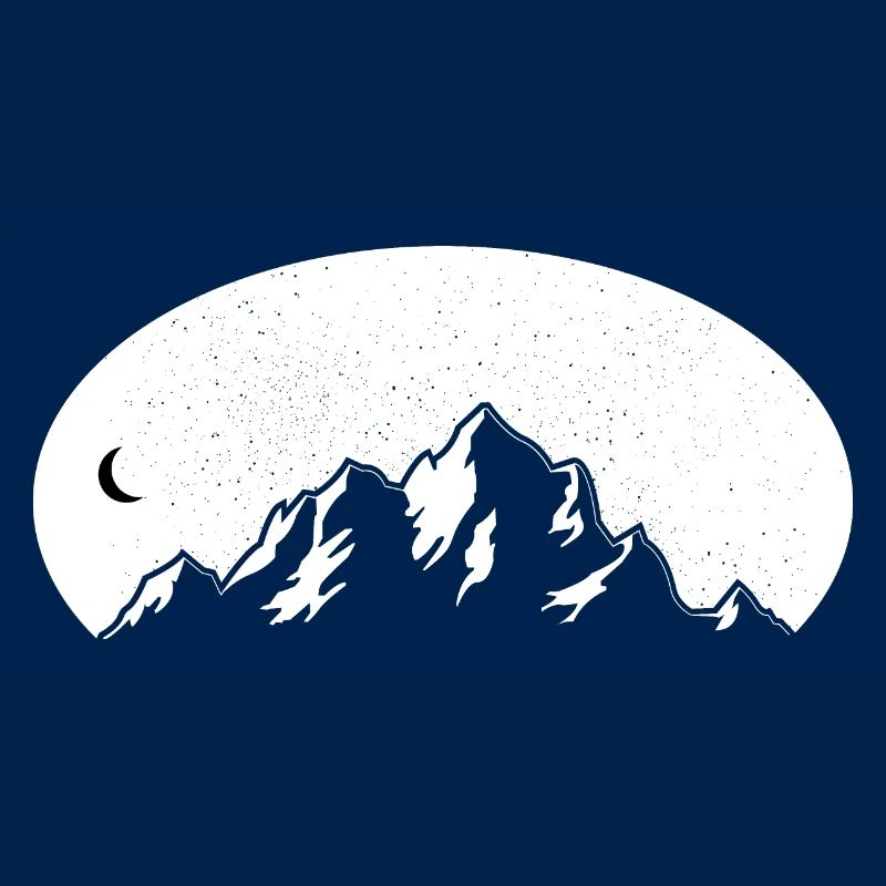 Wanderer Bergdesign