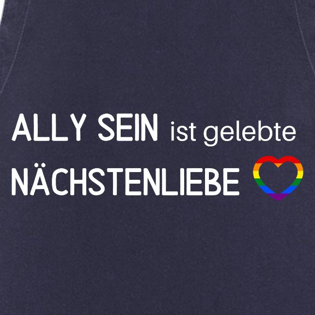 Ally sein = Nächstenliebe