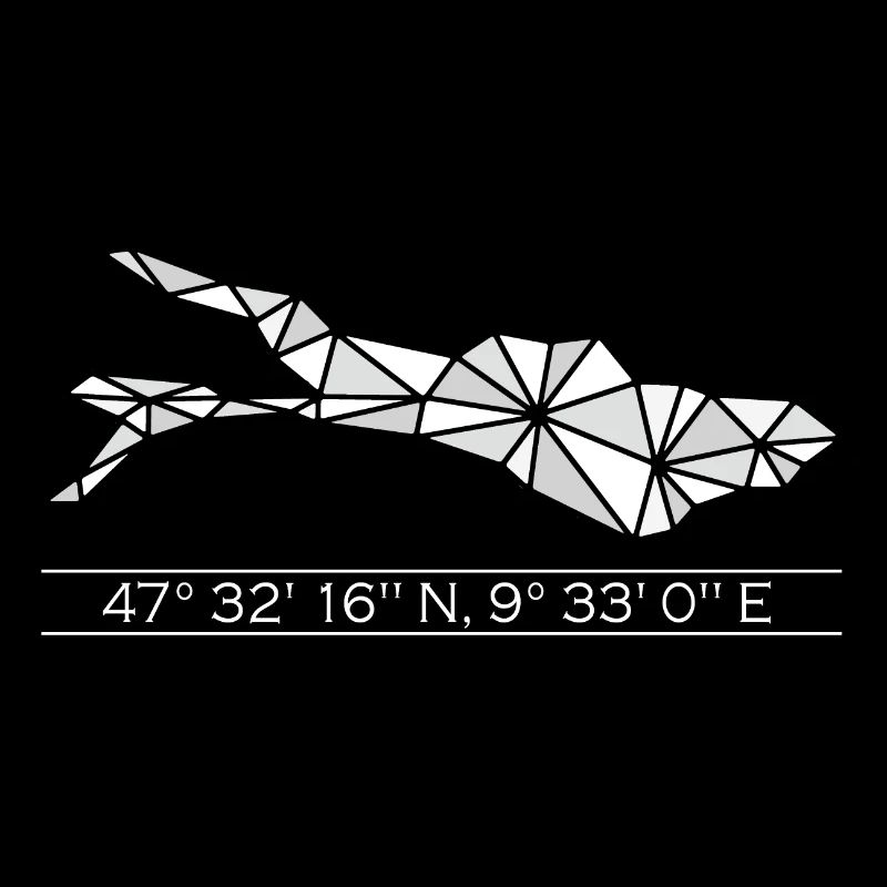 Lake Constance | Coordinates | White