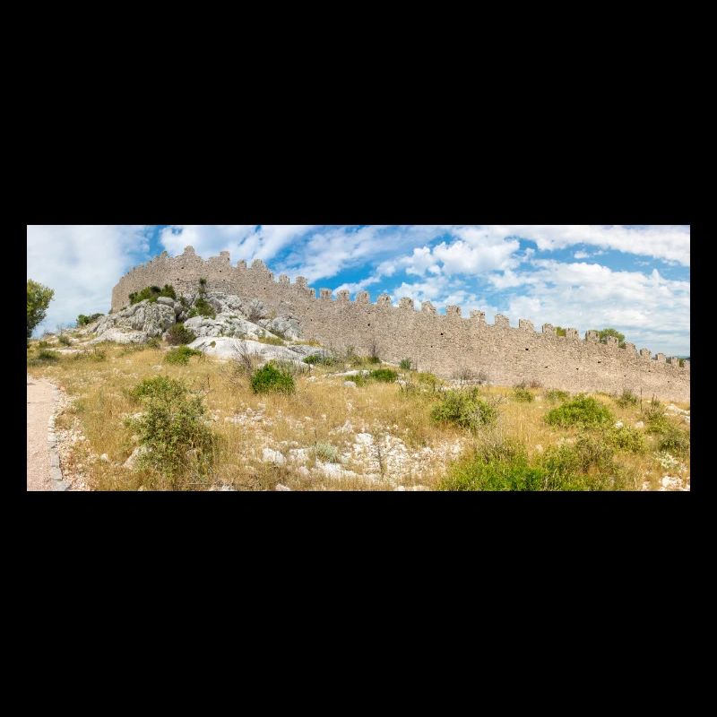 Le mur d’Oštrica (Bedem Grebastica) Croatie
