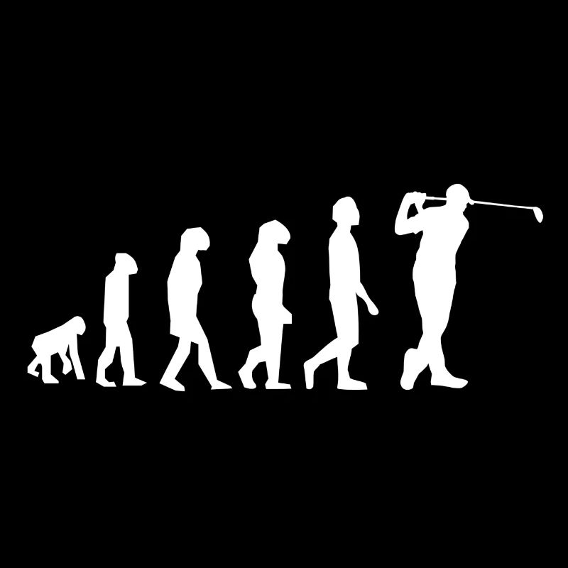 Golf Golfer Evolution