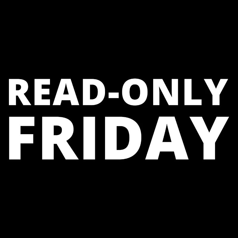 Lire seulement vendredi Admin Informatik IT EDV Nerd