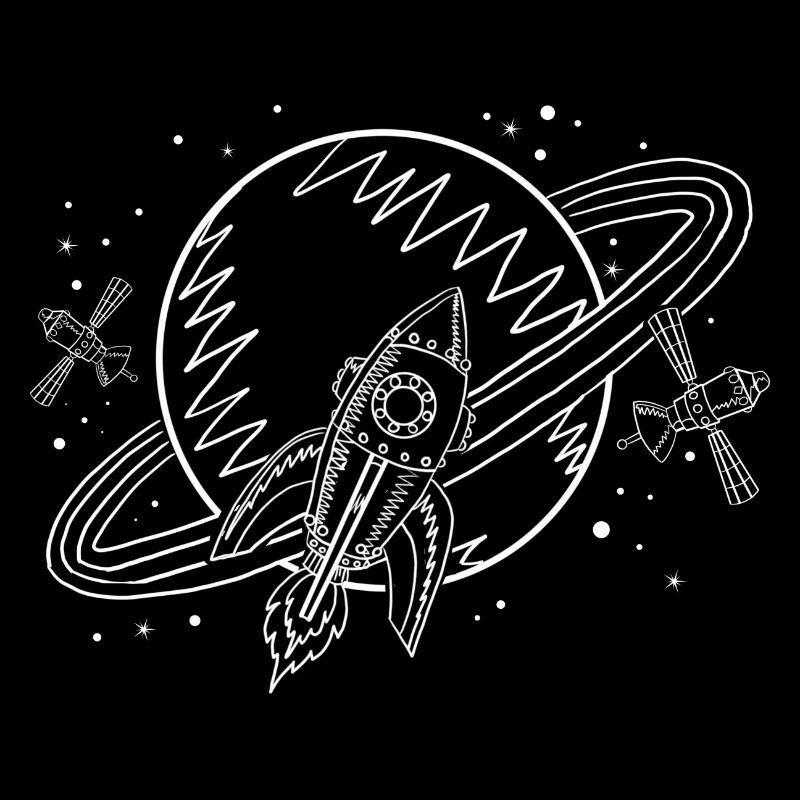 Fusée spatiale Saturne Cadeau