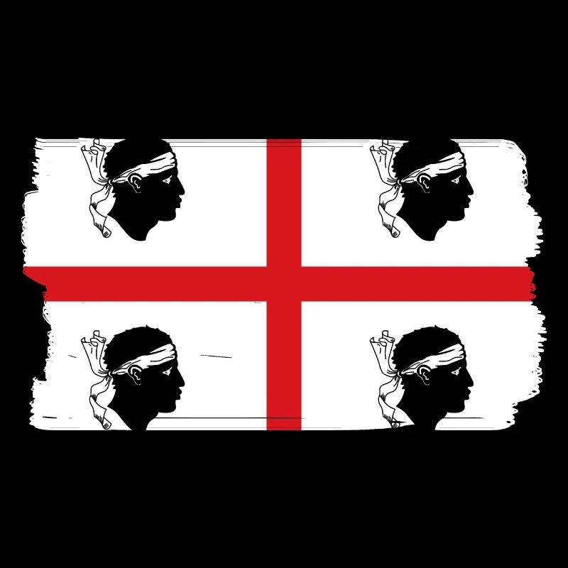 Drapeau de la Sardaigne Drapeau sarde Drapeau de la Sardaigne