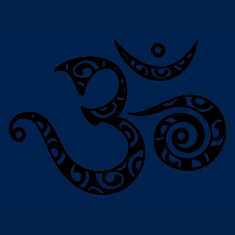 Om, mantra, pattern, 23 colors freely selectable