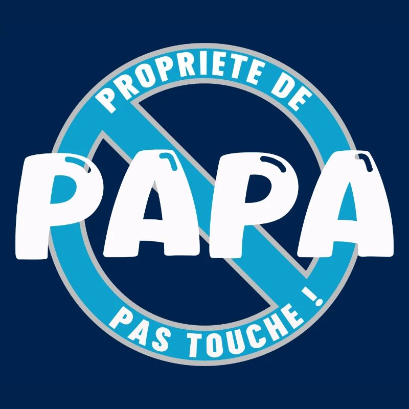 Papas Eigentum, weiß