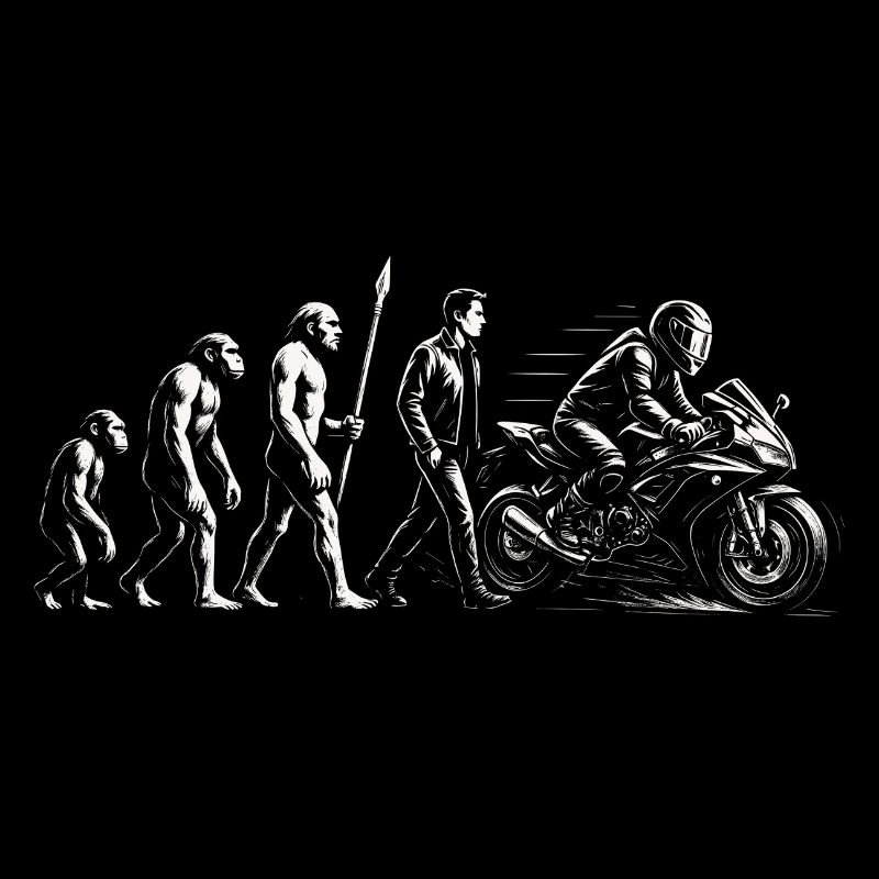 Motorrad Biker Evolution
