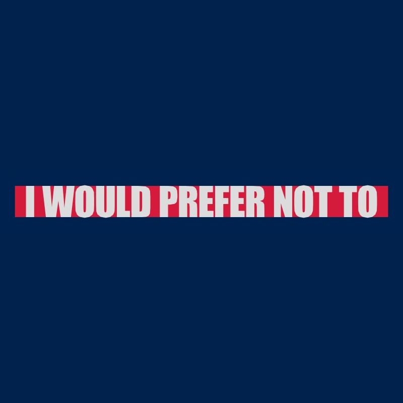 I prefer not to