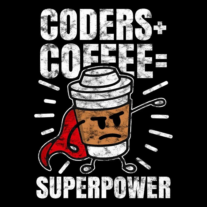 Programmierer Kaffee Nerd geek