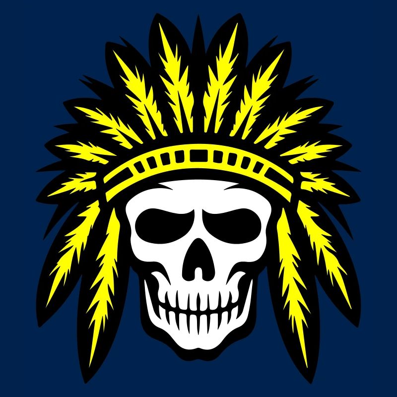 Crâne de chef indien apache