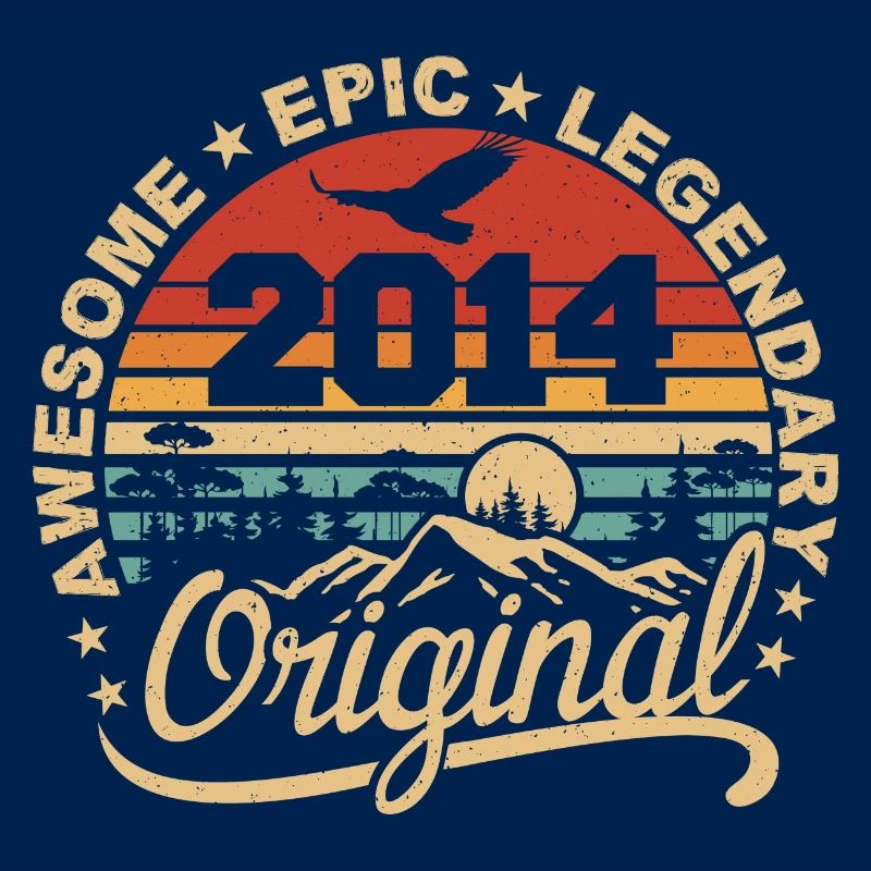 Original 2014 Retro 2014 Birthday Gift