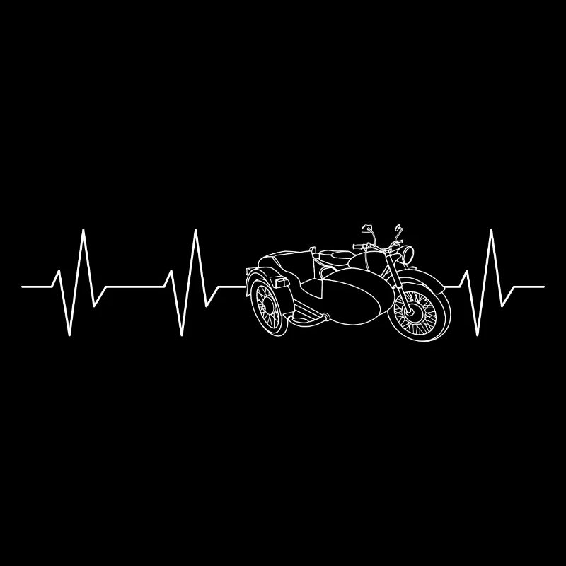 Silhouette Pulse Ural Dnepr Motorcycle