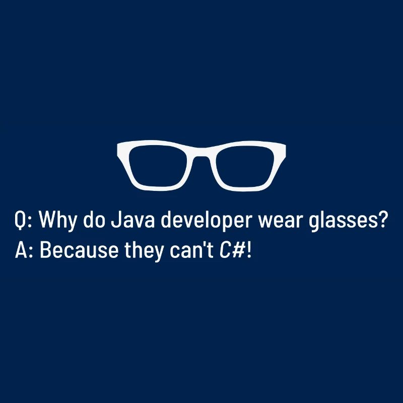 Pourquoi les programmeurs Java portent-ils des lunettes ?
