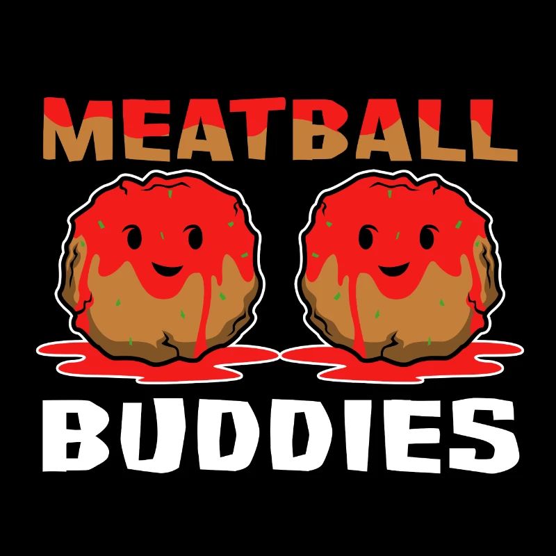 Beste Hackbällchen Freunde - Meatball