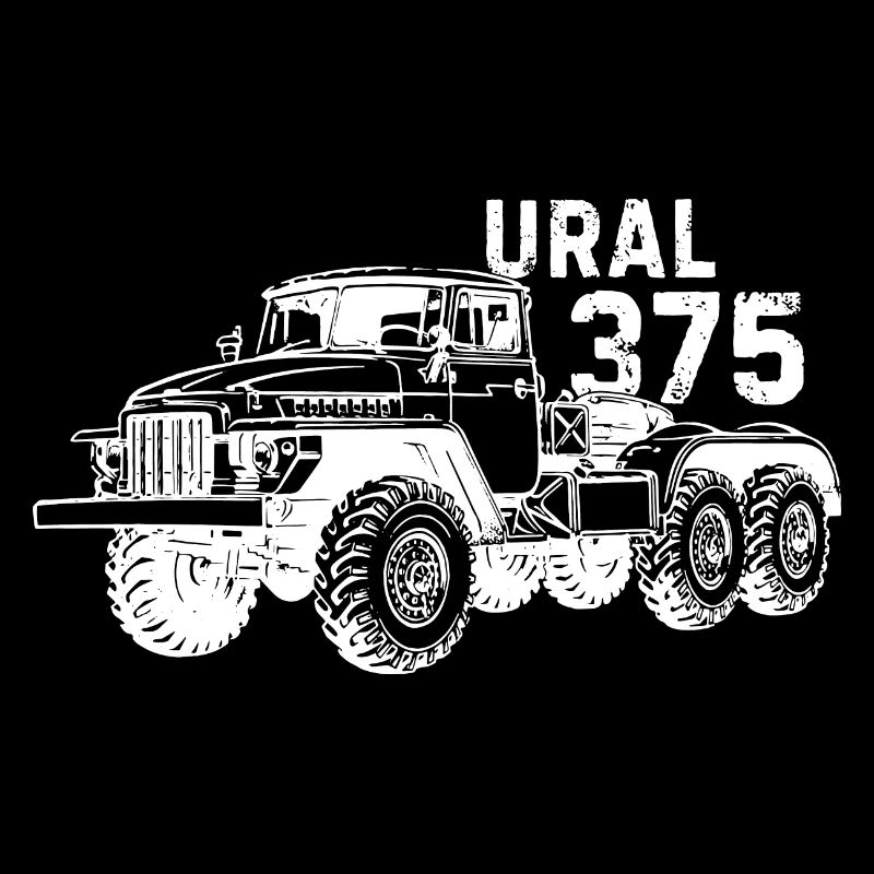 Ural 375 Driver Soviet Profession USSR