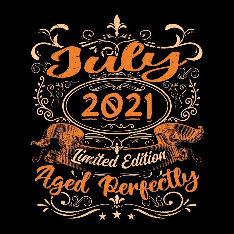 Juli 2021 Jubiläums Vintage Geschenkidee 2021