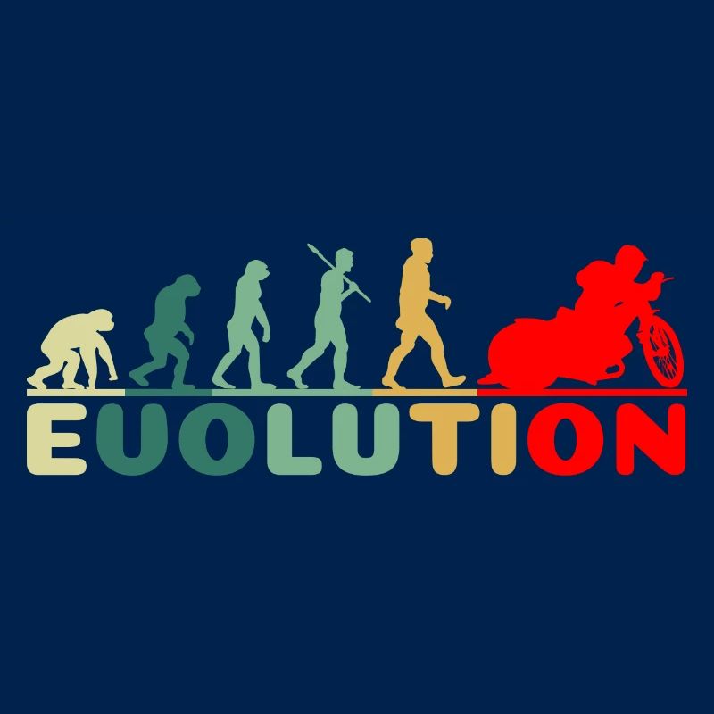 Speedway Moto Pilote de course Evolution Retro