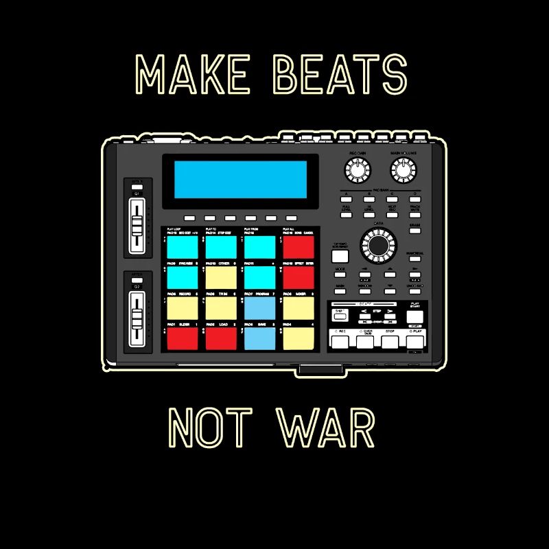 Drum Machine Dope Beat Rap Beatmaker Geschenk DAW