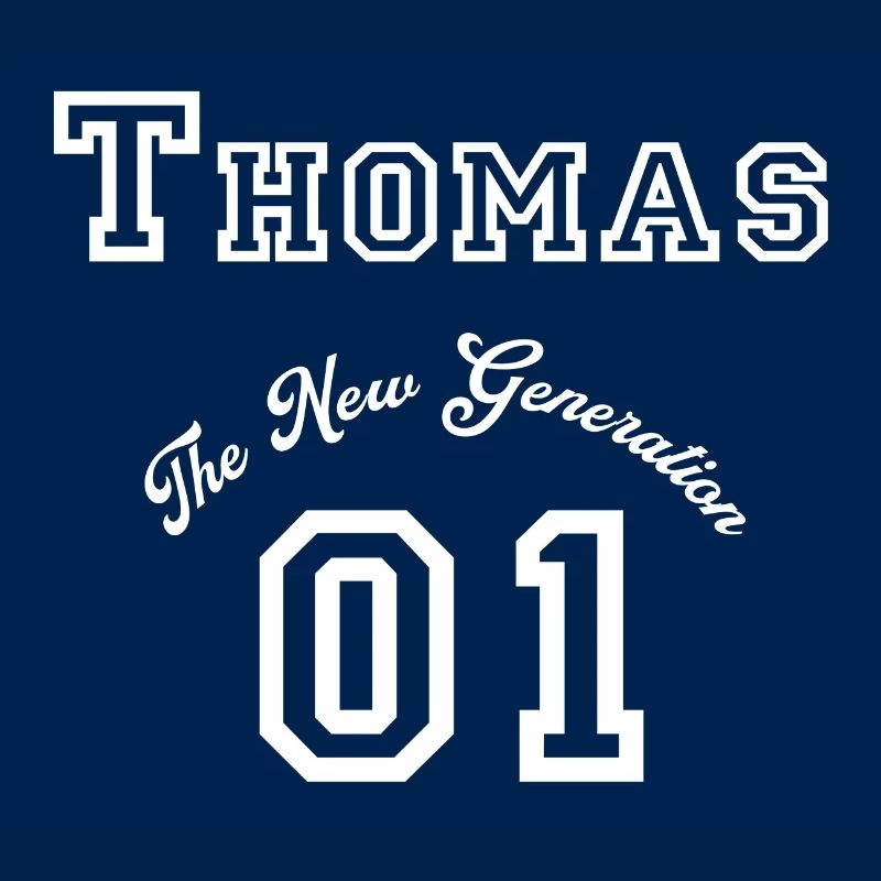 First name Thomas - white