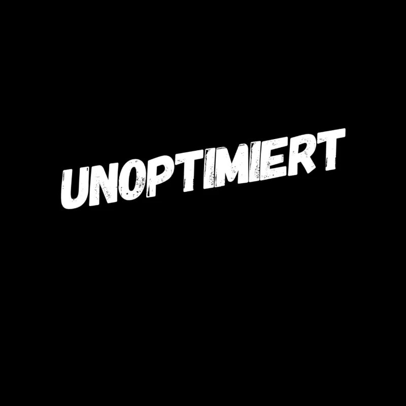 I'm optimizing myself